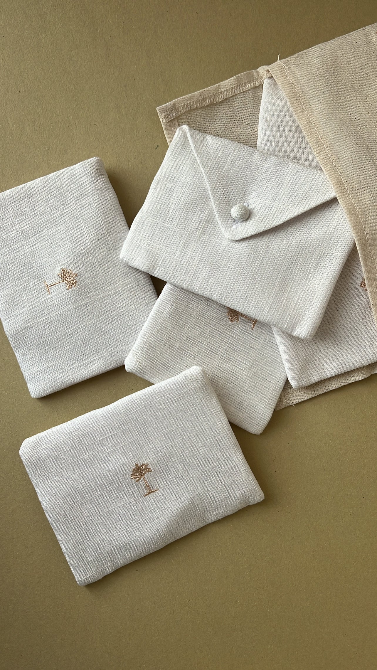 Fabric Envelops اظرف قماش مُطرزة